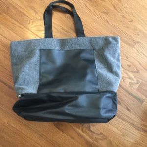 DSW Tote with shoe compartment